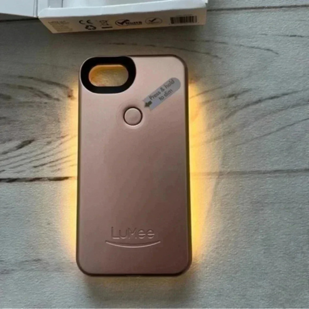 LUMEE two phone case the original selfie case facing lights iPhone  7 6,…